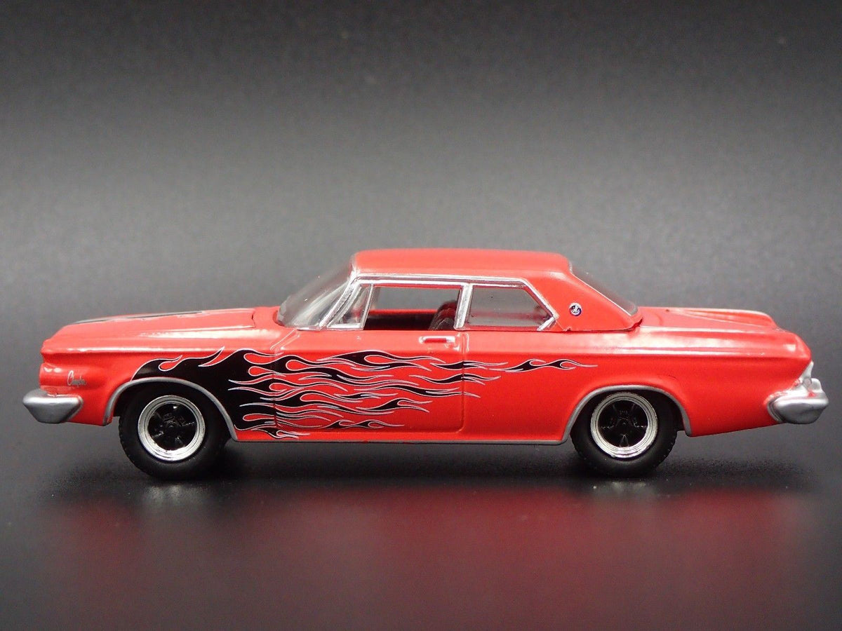 1964 64 CHRYSLER 300 K RARE 1/64 SCALE COLLECTIBLE DIORAMA DIECAST MODEL CAR-Burning Rubber Toy Company