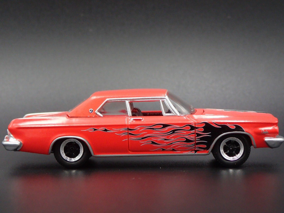 1964 64 CHRYSLER 300 K RARE 1/64 SCALE COLLECTIBLE DIORAMA DIECAST MODEL CAR-Burning Rubber Toy Company