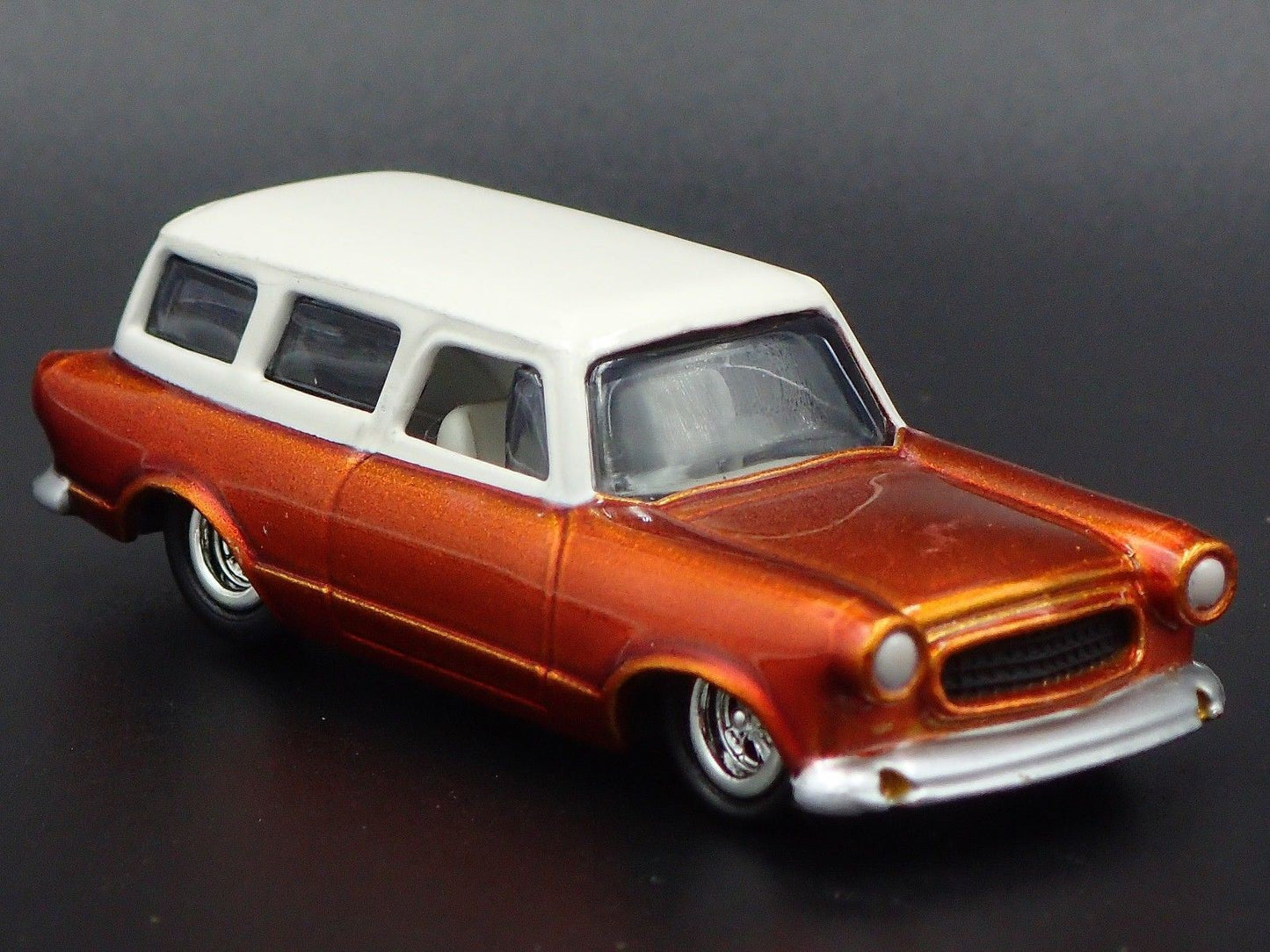 1959 59 AMC RAMBLER WAGON RARE 1/64 SCALE COLLECTIBLE DIORAMA DIECAST MODEL CAR