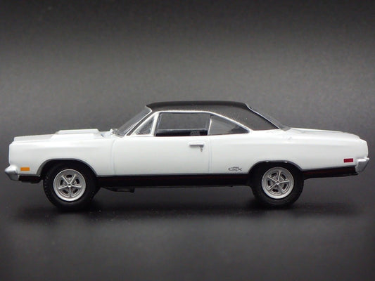1969 PLYMOUTH GTX RARE 1/64 SCALE LIMITED COLLECTIBLE DIORAMA DIECAST MODEL CAR-Burning Rubber Toy Company