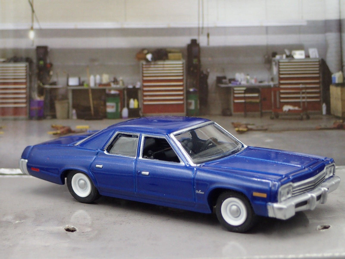 1975 DODGE MONACO 4 FOUR DOOR RARE 1/64 SCALE COLLECTIBLE DIECAST MODEL CAR-Burning Rubber Toy Company