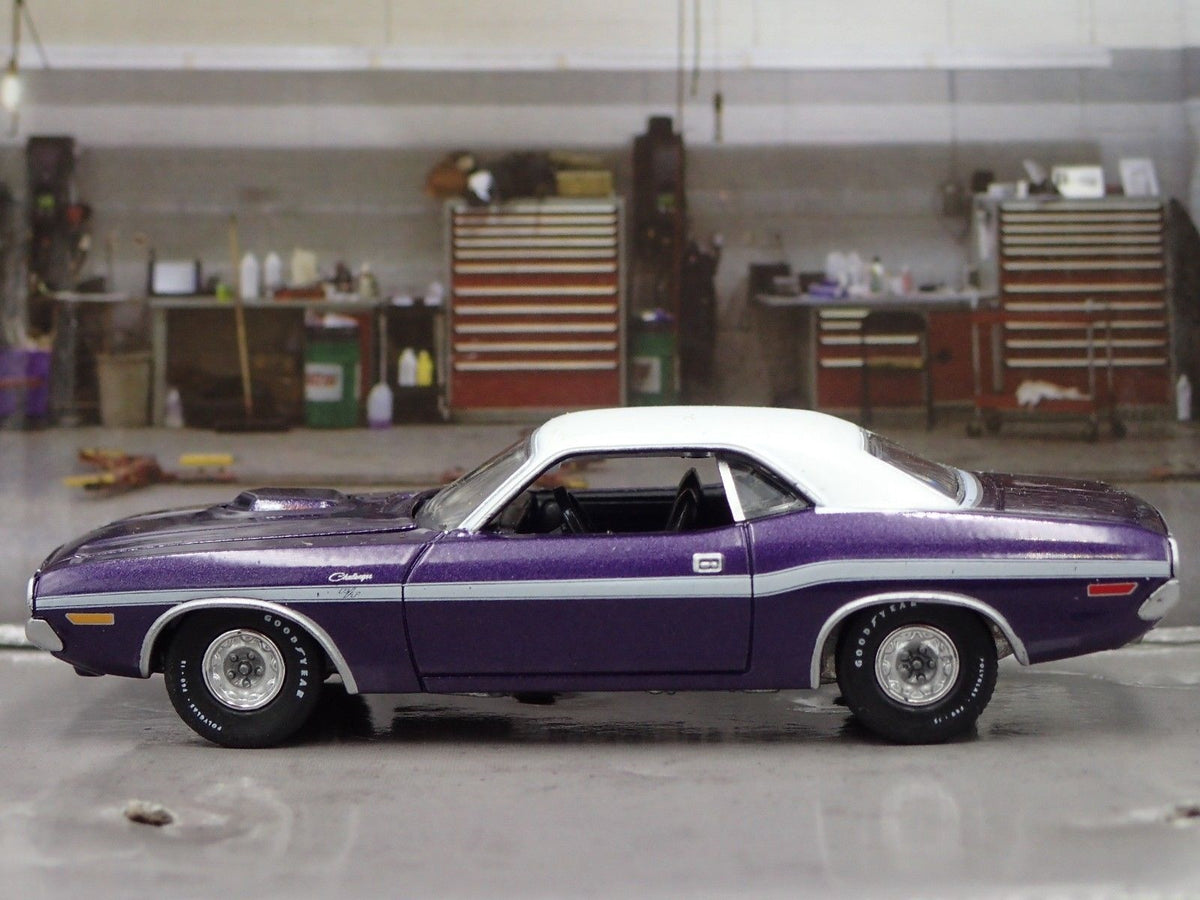 1970 DODGE CHALLENGER R/T RARE 1:64 SCALE LIMITED COLLECTIBLE DIECAST MODEL CAR-Burning Rubber Toy Company