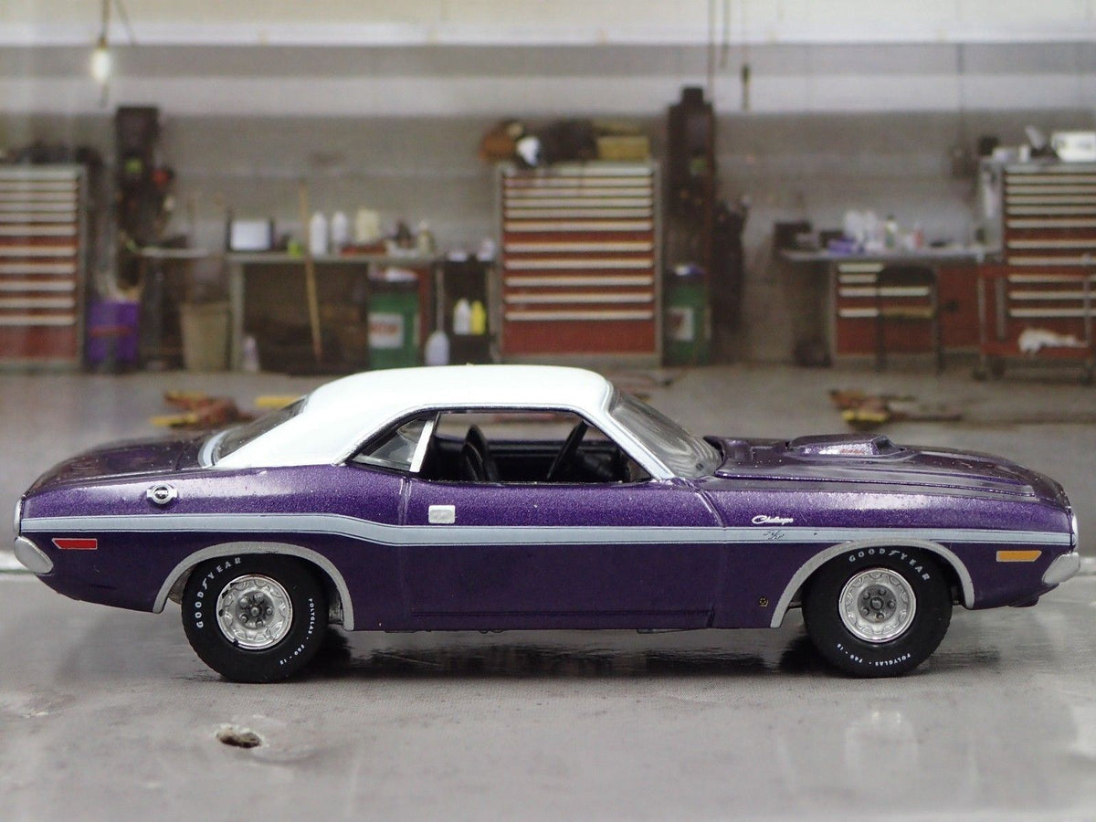 1970 DODGE CHALLENGER R/T RARE 1:64 SCALE LIMITED COLLECTIBLE DIECAST MODEL CAR-Burning Rubber Toy Company