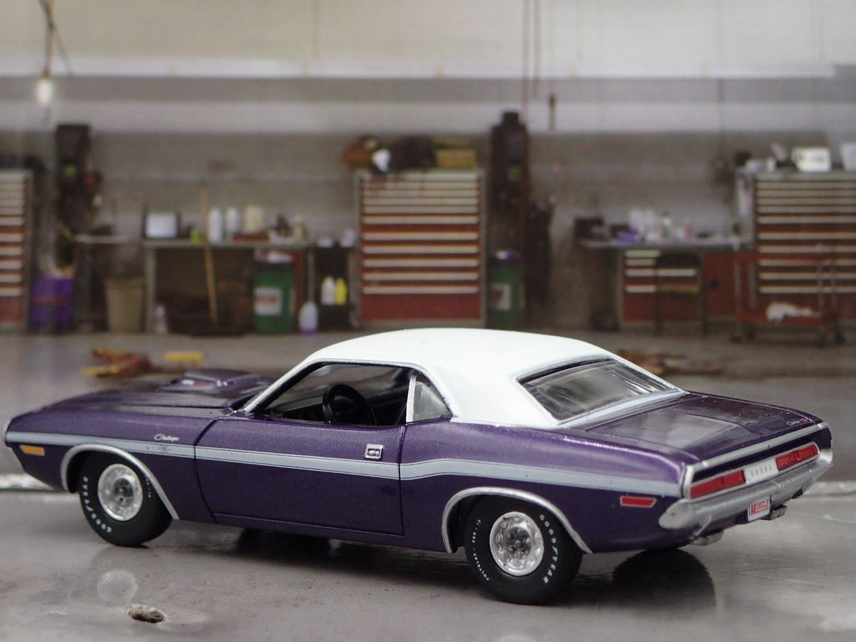 1970 DODGE CHALLENGER R/T RARE 1:64 SCALE LIMITED COLLECTIBLE DIECAST MODEL CAR-Burning Rubber Toy Company