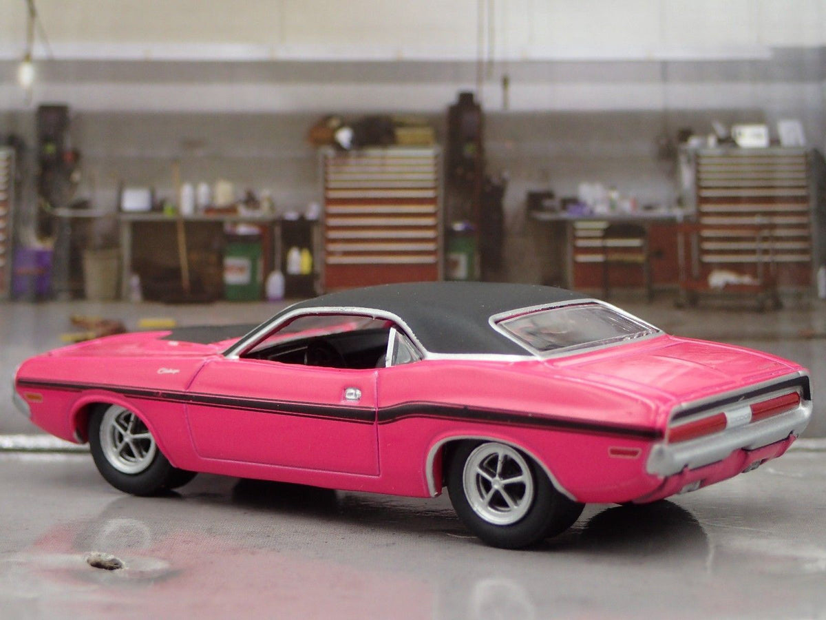 1970 70 DODGE CHALLENGER R/T RARE 1:64 SCALE COLLECTIBLE DIECAST MODEL CAR-Burning Rubber Toy Company