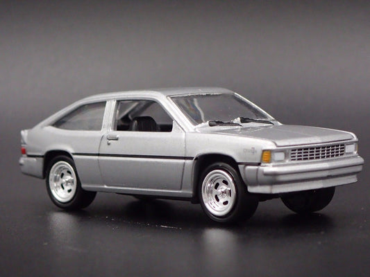 1981 81 CHEVY CHEVROLET CITATION SILVER 1:64 SCALE DIORAMA DIECAST MODEL CAR