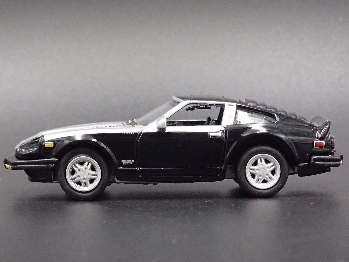 1981 81 DATSUN 280ZX TURBO BLACK 1:64 SCALE COLLECTIBLE DIORAMA DIECAST MODEL CAR