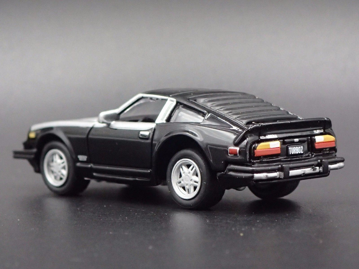 1981 81 DATSUN 280ZX TURBO RARE 1:64 SCALE COLLECTIBLE DIORAMA DIECAST MODEL CAR-Burning Rubber Toy Company