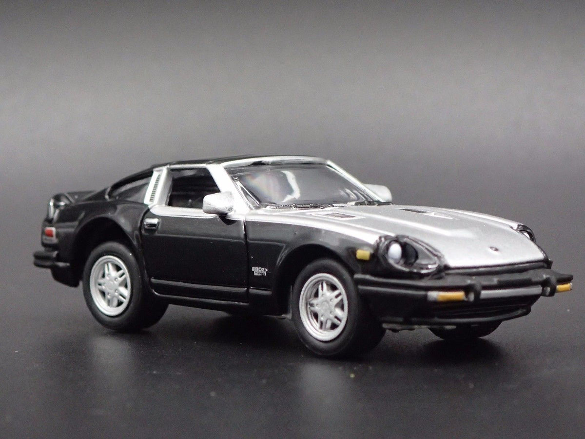 1981 81 DATSUN 280ZX TURBO RARE 1:64 SCALE COLLECTIBLE DIORAMA DIECAST MODEL CAR-Burning Rubber Toy Company