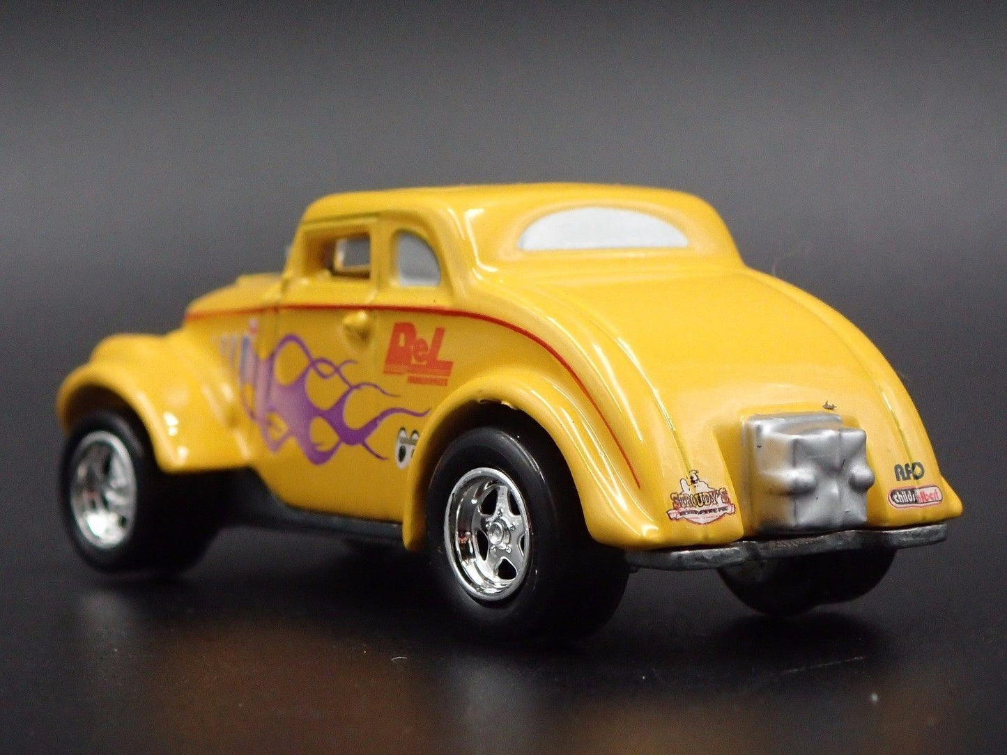 1933 33 WILLYS GASSER COUPE BEL ENGINE SERVICE NHRA 1:64 SCALE DIECAST MODEL CAR