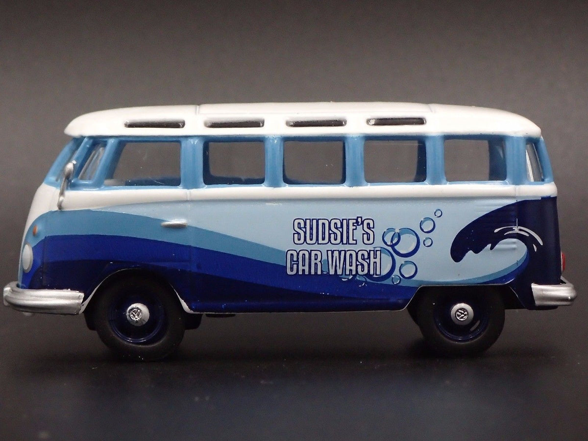 1950-1967 VW VOLKSWAGEN TYPE 2 T1 23 WINDOW BUS 1:64 SCALE DIECAST MODEL CAR