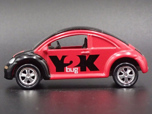 1998-2011 VW VOLKSWAGEN NEW BEETLE BUG RED 1:64 SCALE DIORAMA DIECAST MODEL CAR