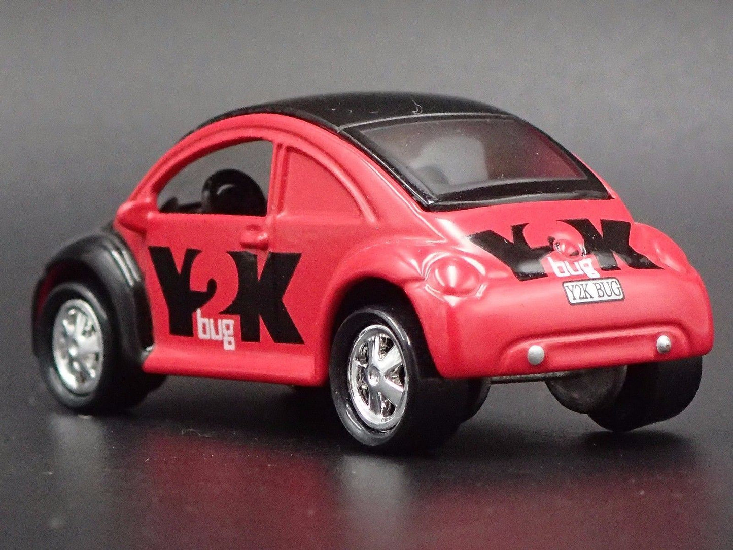 1998-2011 VW VOLKSWAGEN NEW BEETLE BUG RED 1:64 SCALE DIORAMA DIECAST MODEL CAR
