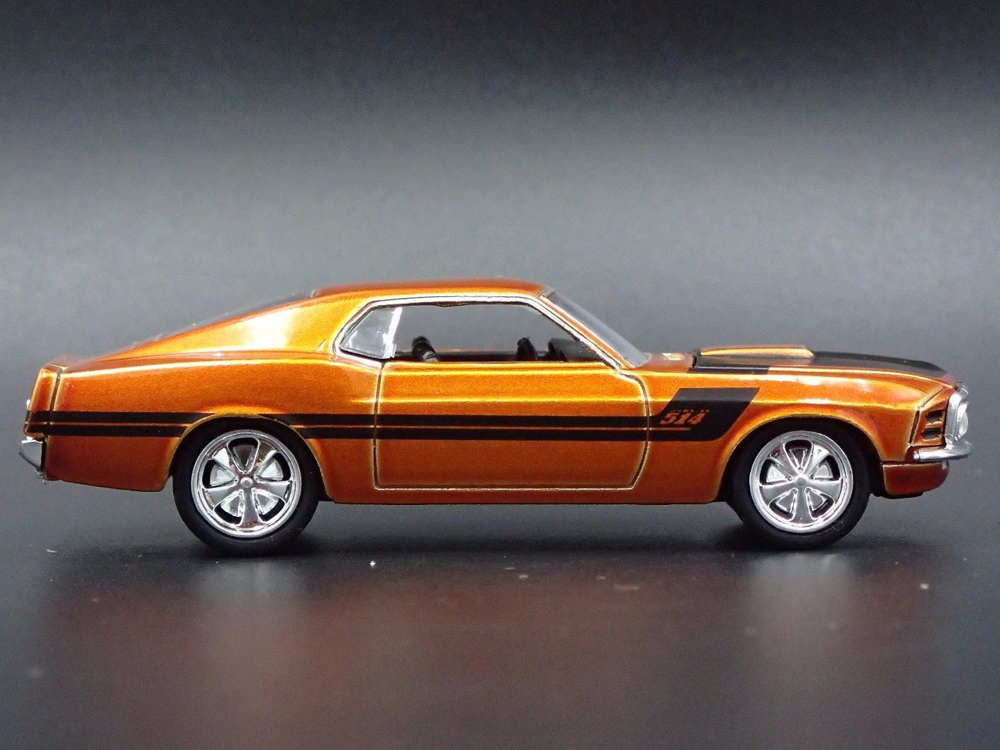 1970 70 FORD MUSTANG " CHIP FOOSE GAMBLER 514" RARE 1/64 SCALE DIECAST MODEL CAR
