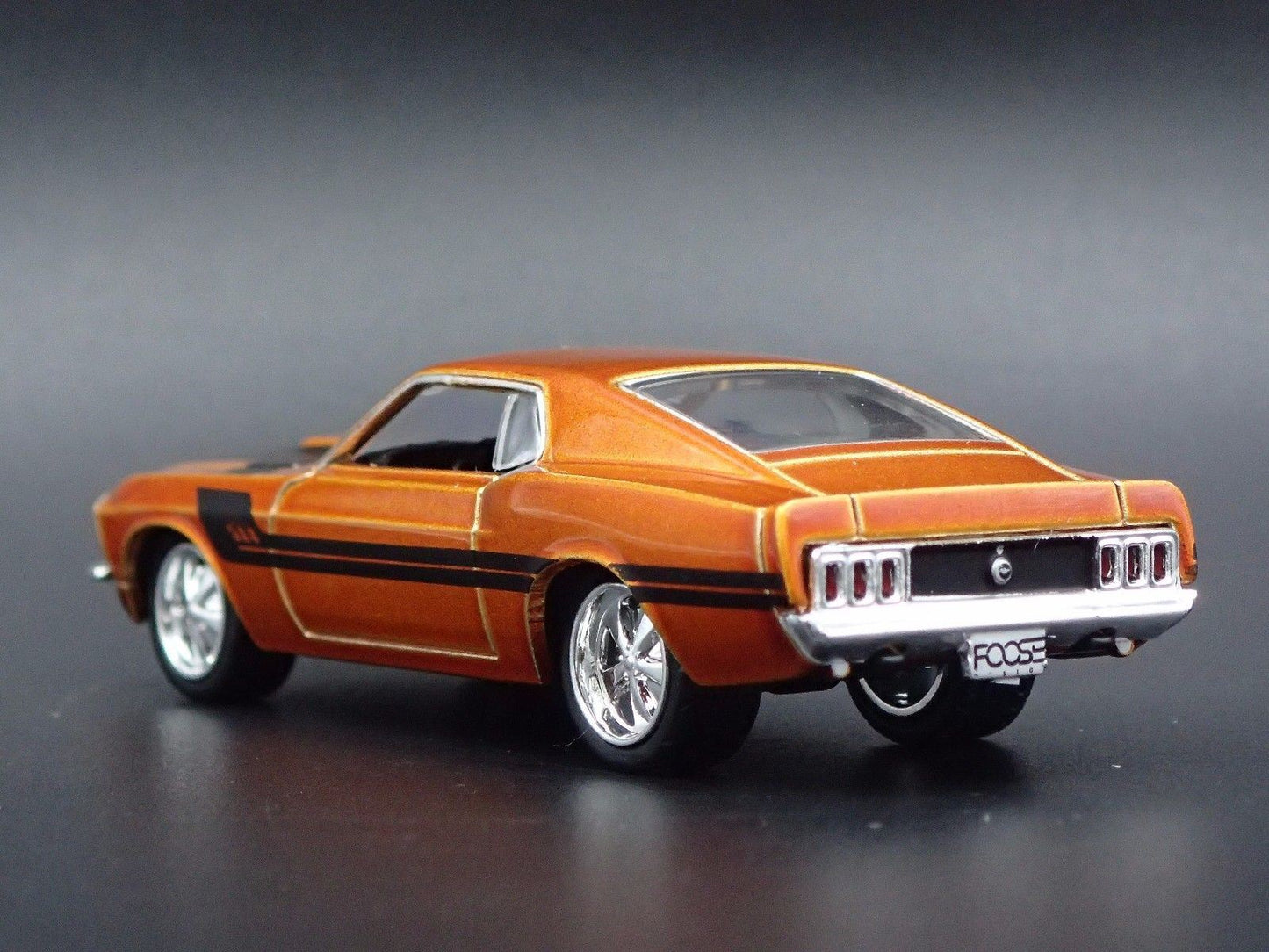1970 70 FORD MUSTANG " CHIP FOOSE GAMBLER 514" RARE 1/64 SCALE DIECAST MODEL CAR