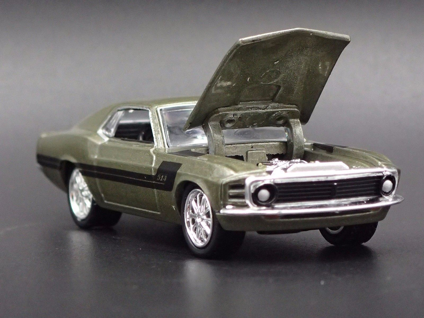 1970 70 FORD MUSTANG "CHIP FOOSE GAMBLER 514" RARE 1/64 SCALE DIECAST MODEL CAR