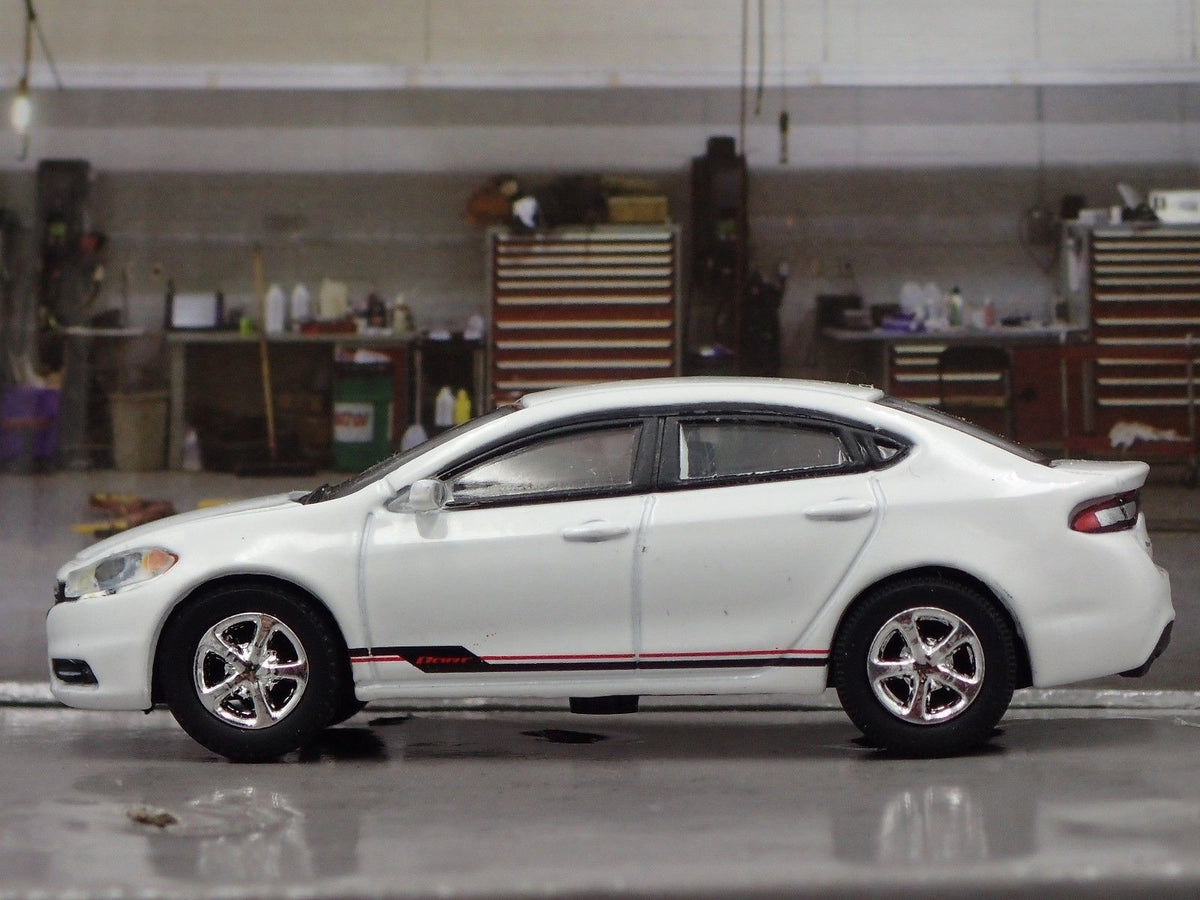 2013-15 DODGE DART GT RARE 1/64 DIECAST LIMITED EDITION COLLECTIBLE MODEL CAR-Burning Rubber Toy Company