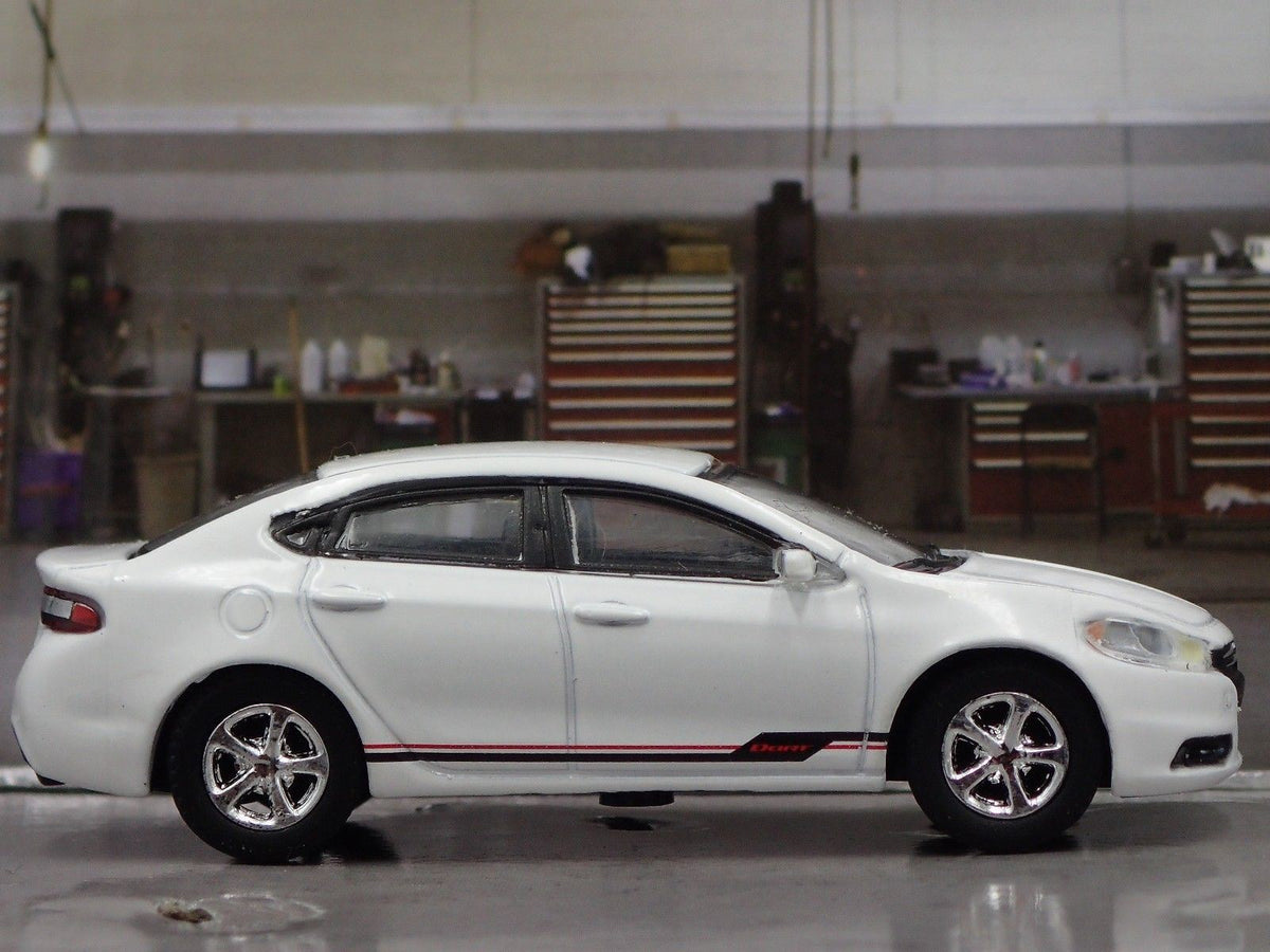 2013-15 DODGE DART GT RARE 1/64 DIECAST LIMITED EDITION COLLECTIBLE MODEL CAR-Burning Rubber Toy Company