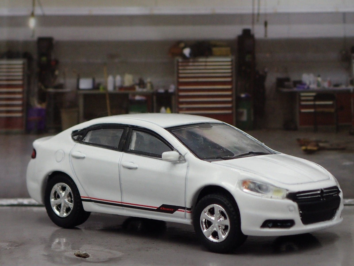 2013-15 DODGE DART GT RARE 1/64 DIECAST LIMITED EDITION COLLECTIBLE MODEL CAR-Burning Rubber Toy Company