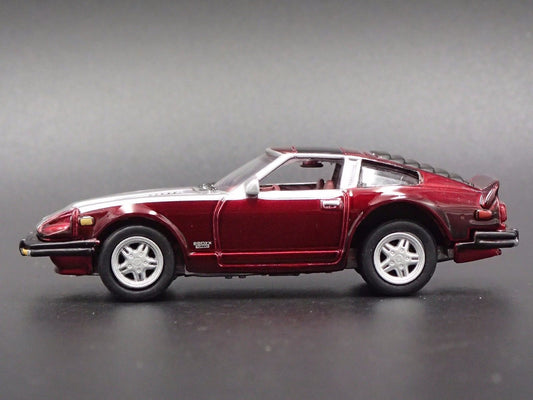 1981 81 DATSUN 280ZX TURBO RARE 1:64 SCALE COLLECTIBLE DIORAMA DIECAST MODEL CAR-Burning Rubber Toy Company