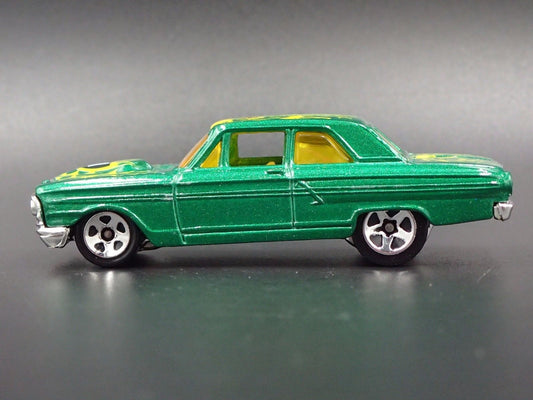 1964 64 FORD THUNDERBOLT GREEN 1:64 SCALE COLLECTIBLE DIORAMA DIECAST MODEL CAR