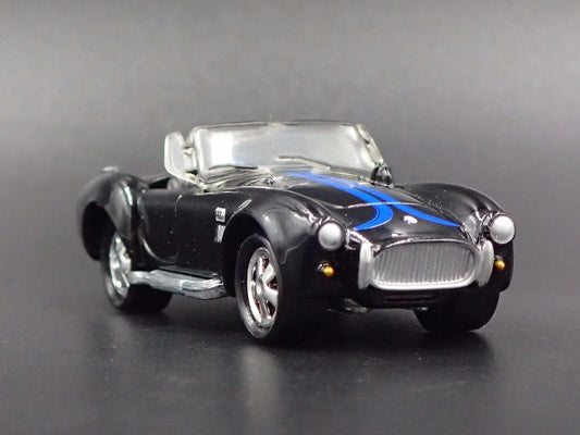 1965 65 SHELBY COBRA 427 S/C 1:64 SCALE COLLECTIBLE DIORAMA DIECAST MODEL CAR-Burning Rubber Toy Company