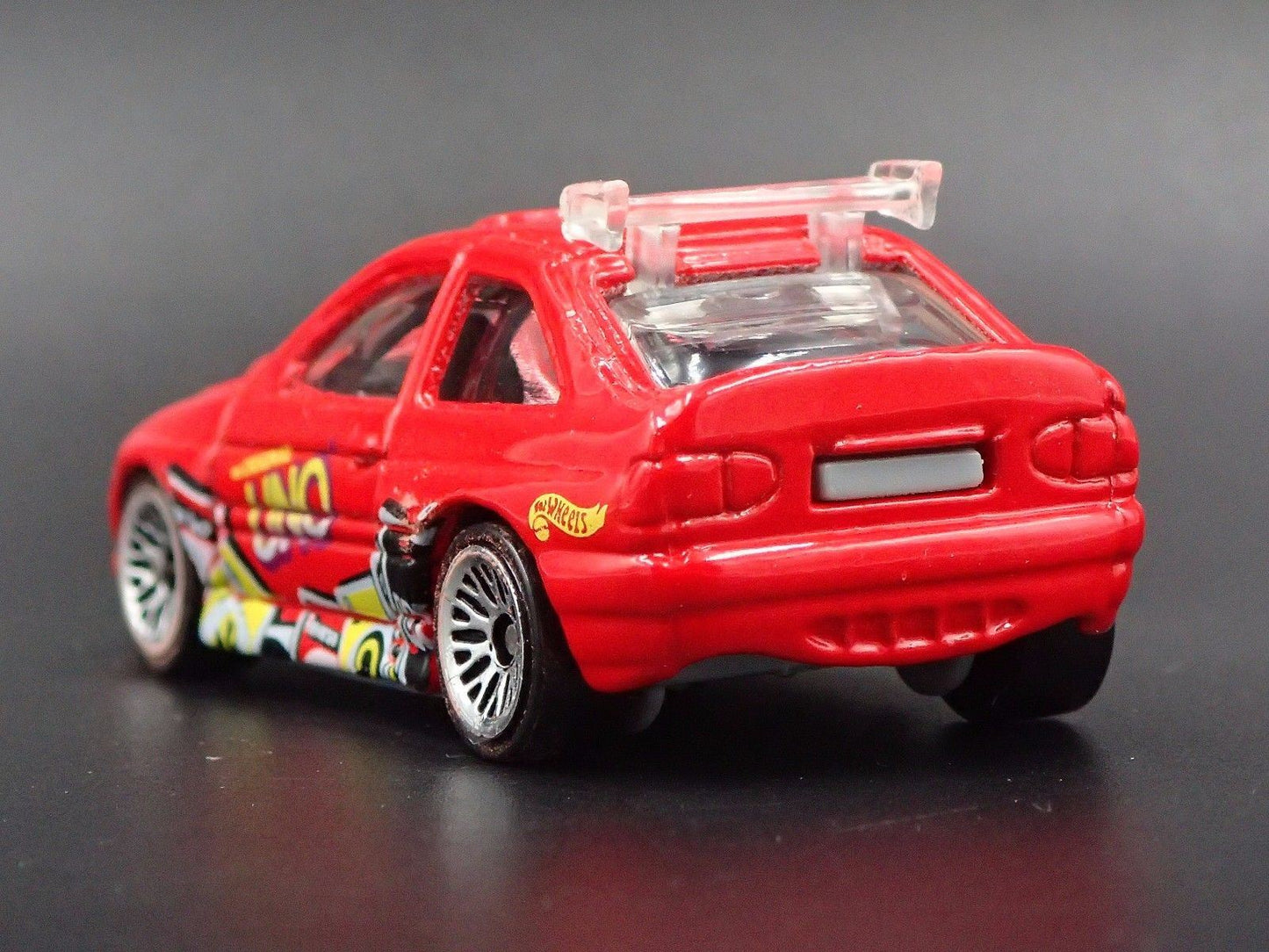 FORD ESCORT RALLY RACING UNO RED RARE 1:64 SCALE COLLECTIBLE DIECAST MODEL CAR