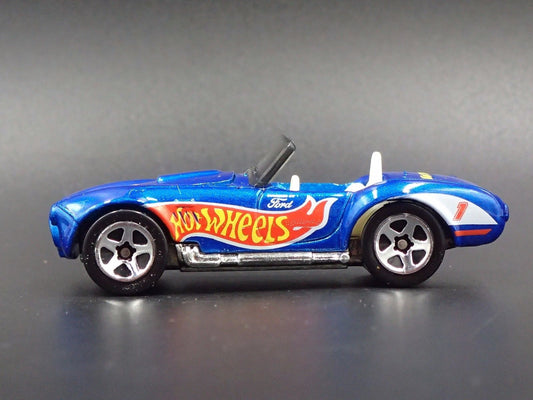 1965 65 SHELBY COBRA 427 S/C 1:64 SCALE COLLECTIBLE DIORAMA DIECAST MODEL CAR-Burning Rubber Toy Company