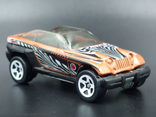 1998 98 JEEP JEEPSTER CONCEPT 1:64 SCALE COLLECTIBLE DIORAMA DIECAST MODEL CAR