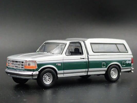 1996 96 FORD F150 XLT PICKUP TRUCK W/ HITCH 1:64 SCALE DIORAMA DIECAST MODEL CAR
