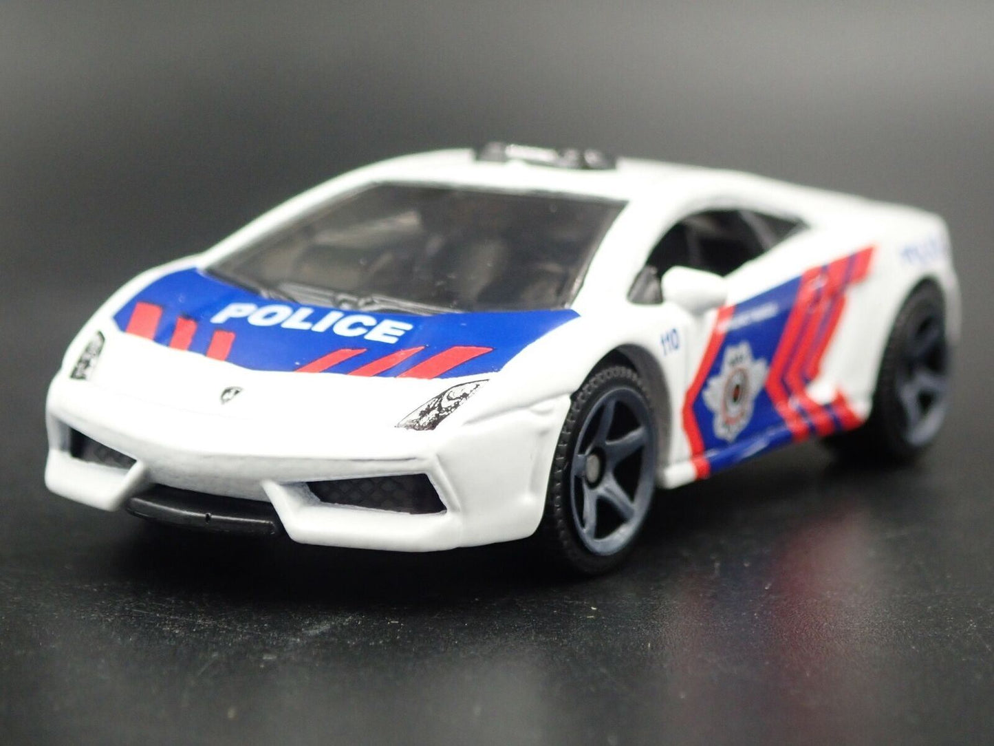 2008-2013 LAMBORGHINI GALLARDO POLICE CAR SUPERCAR 1/64 SCALE DIECAST MODEL CAR