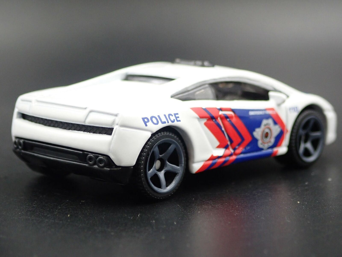 2008-2013 LAMBORGHINI GALLARDO POLICE CAR SUPERCAR 1/64 SCALE DIECAST MODEL CAR
