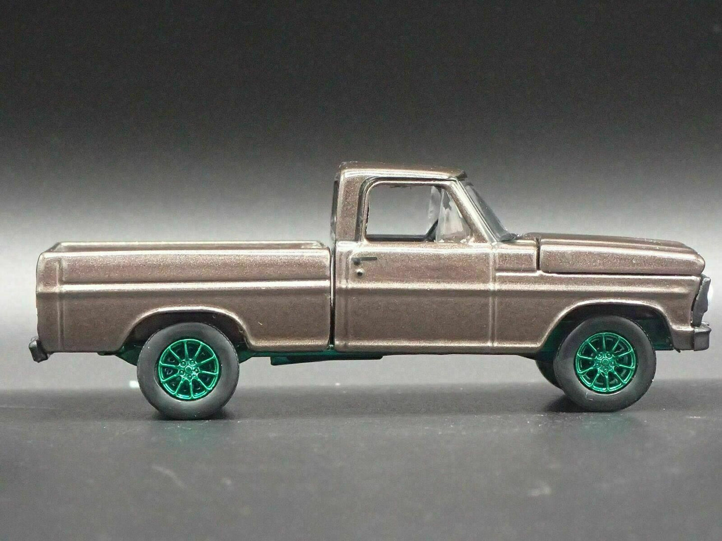 1970 70 FORD F100 SHORT BED PICKUP TRUCK CHASE GREEN MACHINE 1/64 DIECAST CAR