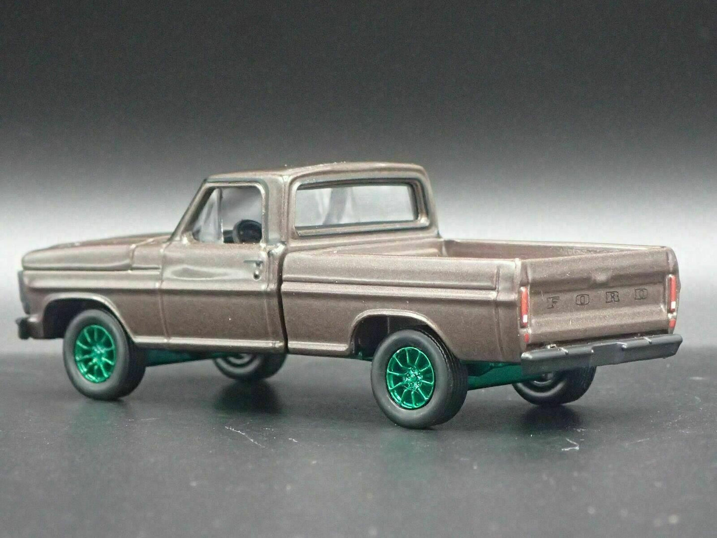 1970 70 FORD F100 SHORT BED PICKUP TRUCK CHASE GREEN MACHINE 1/64 DIECAST CAR