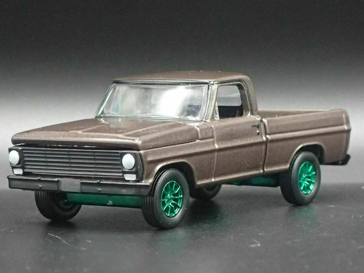 1970 70 FORD F100 SHORT BED PICKUP TRUCK CHASE GREEN MACHINE 1/64 DIECAST CAR