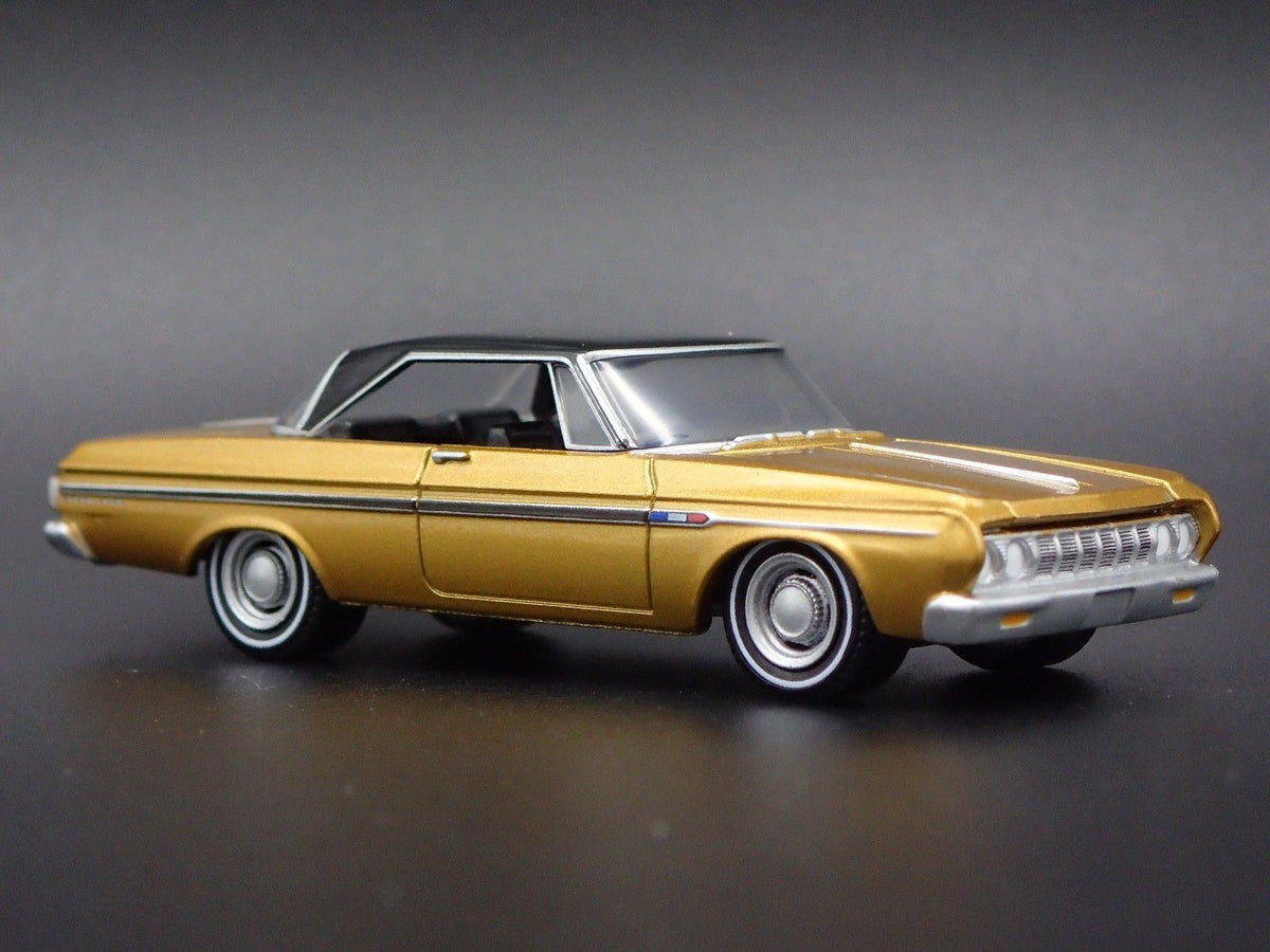 1964 PLYMOUTH FURY SPORT RARE 1/64 SCALE LIMITED COLLECTIBLE DIECAST MODEL CAR-Burning Rubber Toy Company