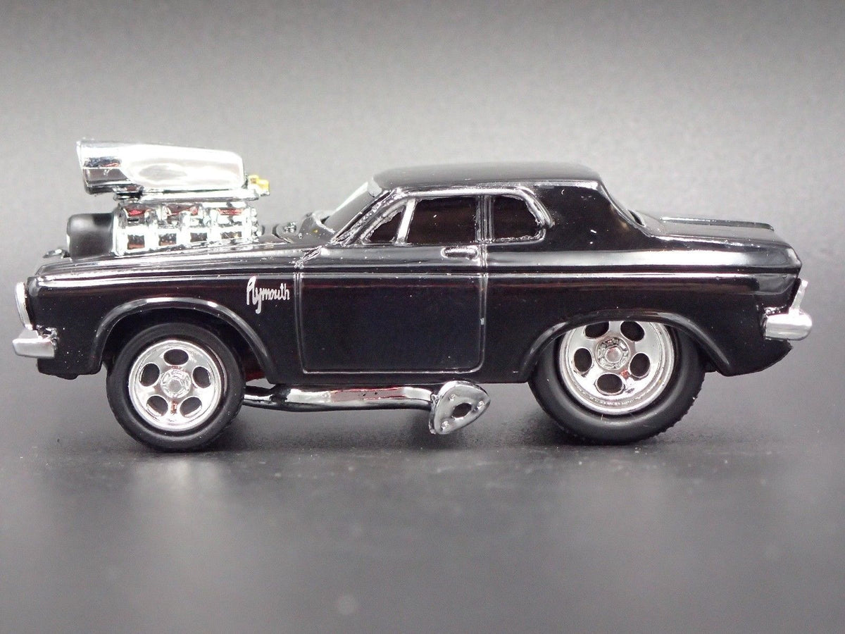 1963 Plymouth SAVOY RARE 1/64 LIMITED EDITION DIECAST COLLECTIBLE Model CAR-Burning Rubber Toy Company