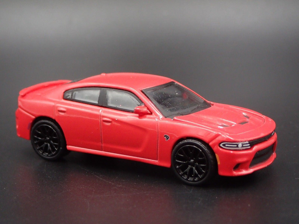 2016 DODGE CHARGER SRT HELLCAT RARE 1/64 SCALE COLLECTIBLE DIECAST MODEL CAR-Burning Rubber Toy Company