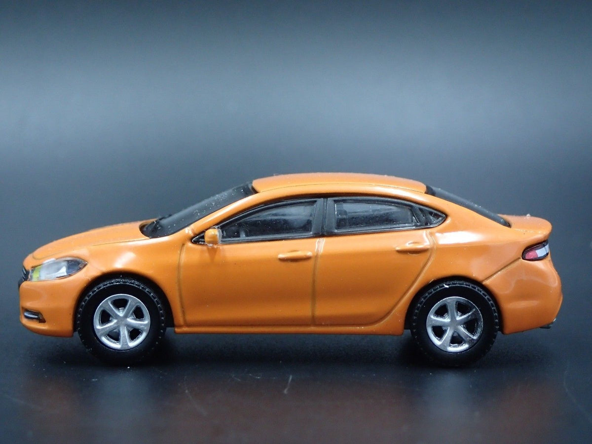2013-2016 DODGE DART GT RARE 1/64 SCALE COLLECTIBLE DIORAMA DIECAST MODEL CAR-Burning Rubber Toy Company
