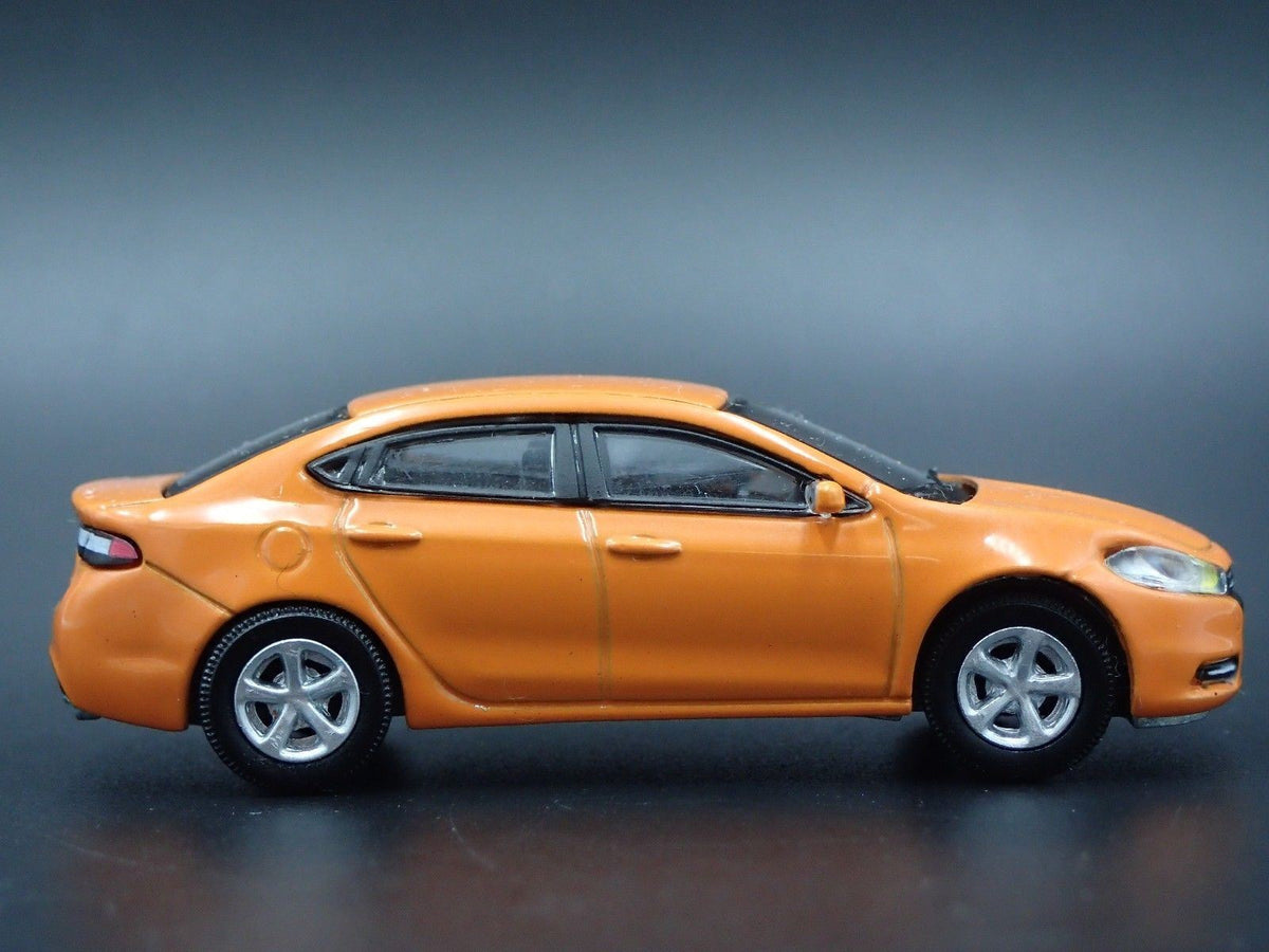 2013-2016 DODGE DART GT RARE 1/64 SCALE COLLECTIBLE DIORAMA DIECAST MODEL CAR-Burning Rubber Toy Company
