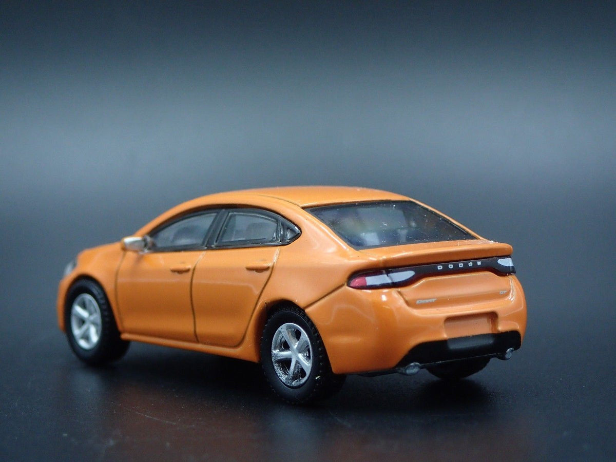 2013-2016 DODGE DART GT RARE 1/64 SCALE COLLECTIBLE DIORAMA DIECAST MODEL CAR-Burning Rubber Toy Company
