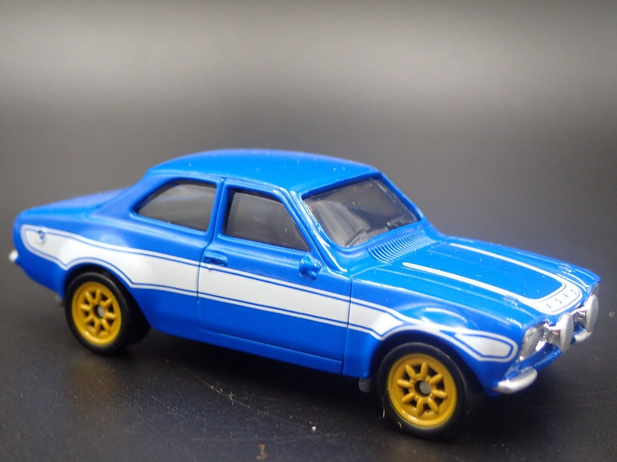 1970 70 FORD ESCORT RS1600 MK1 FAST & FURIOUS 6 1:55 SCALE DIECAST MODEL CAR-Burning Rubber Toy Company