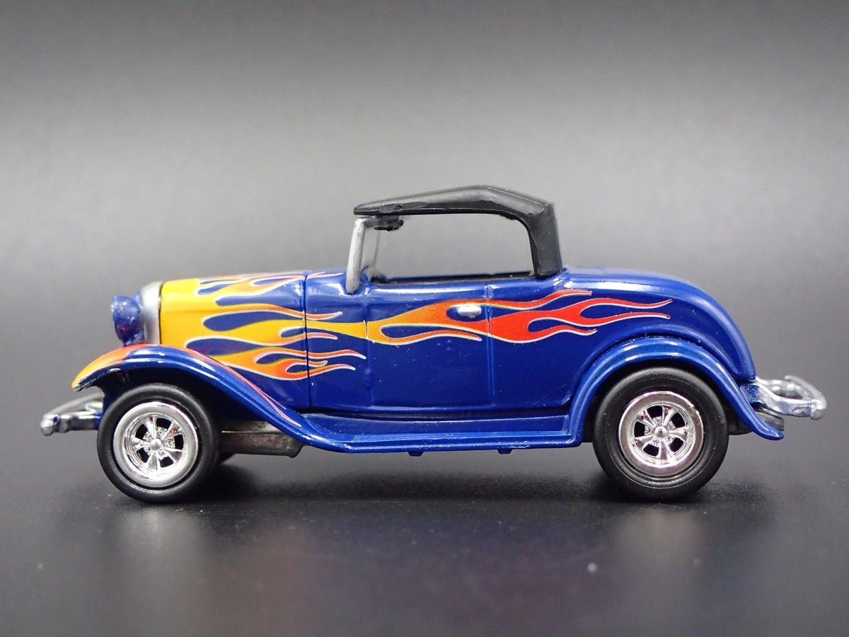 1932 32 FORD HIBOY COUPE HOT ROD RARE 1/64 SCALE COLLECTIBLE DIECAST MODEL CAR-Burning Rubber Toy Company