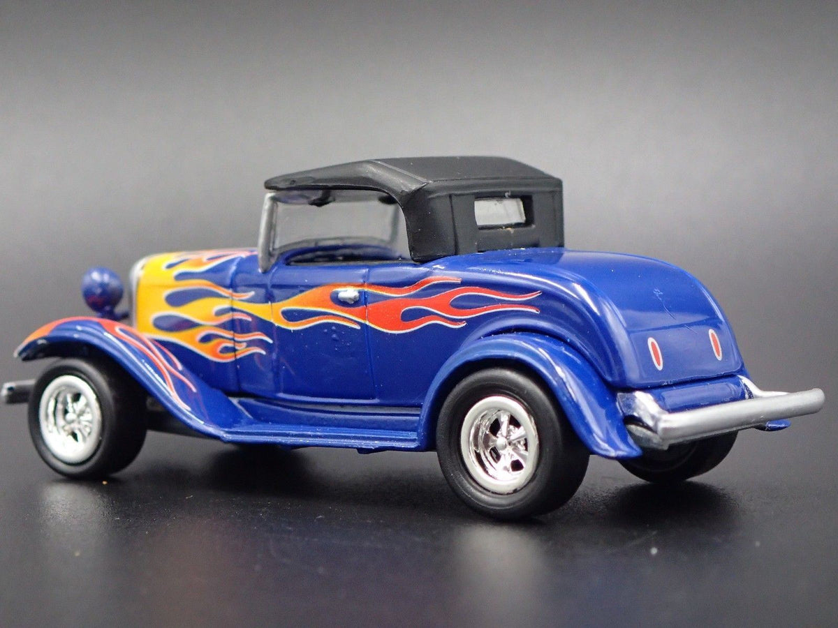 1932 32 FORD HIBOY COUPE HOT ROD RARE 1/64 SCALE COLLECTIBLE DIECAST MODEL CAR-Burning Rubber Toy Company