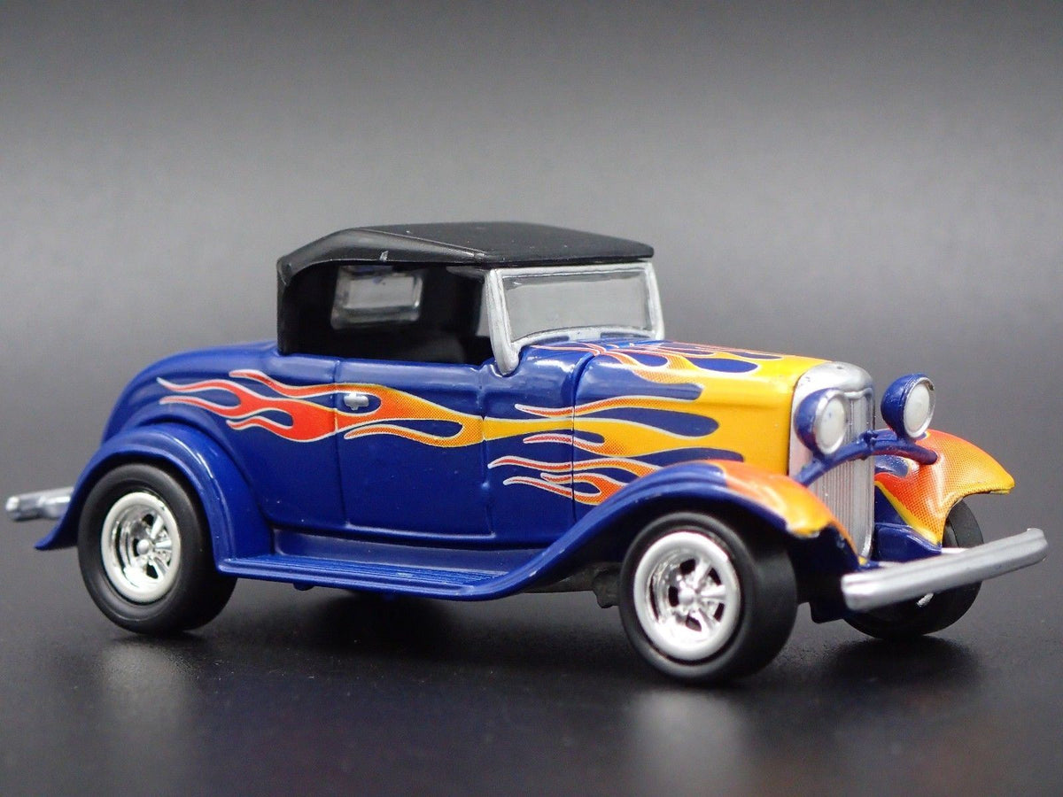 1932 32 FORD HIBOY COUPE HOT ROD RARE 1/64 SCALE COLLECTIBLE DIECAST MODEL CAR-Burning Rubber Toy Company