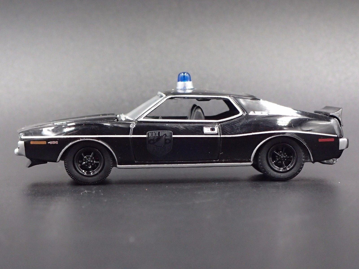 1971 71 AMC JAVELIN AMX POLICE CAR RARE 1:64 SCALE COLLECTIBLE DIECAST MODEL CAR
