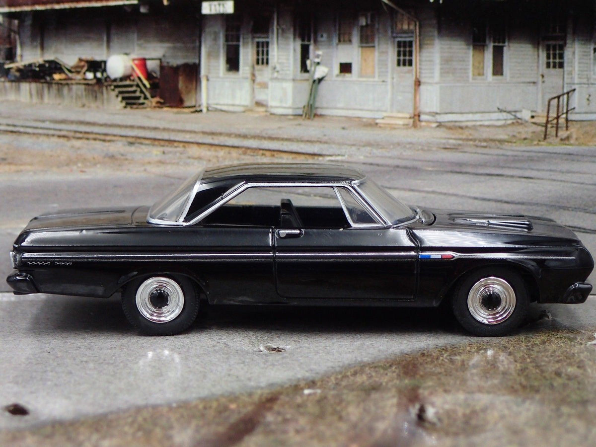 1964 64 PLYMOUTH SPORT FURY RARE 1/64 LIMITED EDITION COLLECTIBLE DIORAMA MODEL-Burning Rubber Toy Company