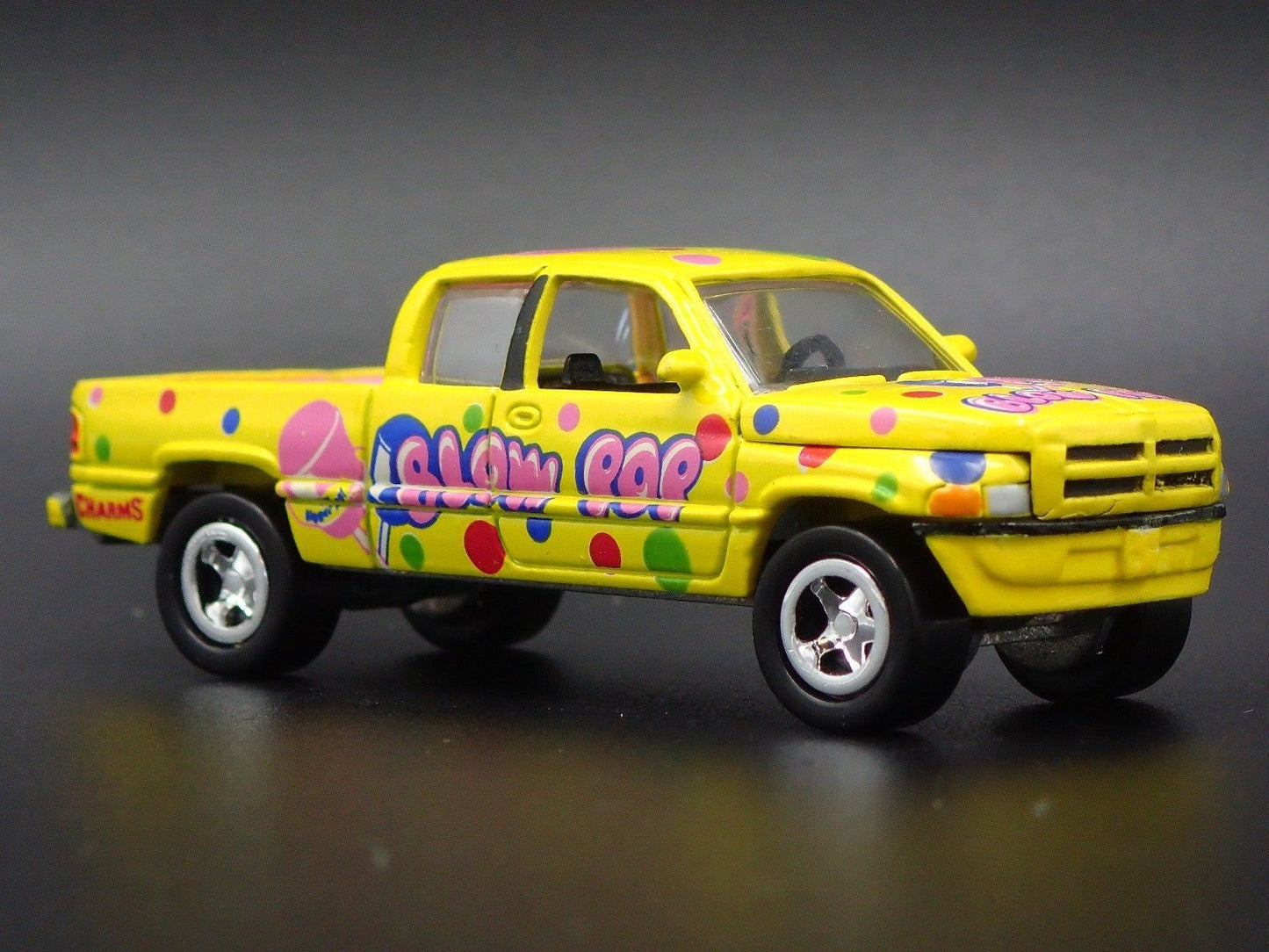 1994-2001 DODGE RAM 1500 PICKUP TRUCK BLOW POPS 1/64 SCALE DIECAST MODEL CAR