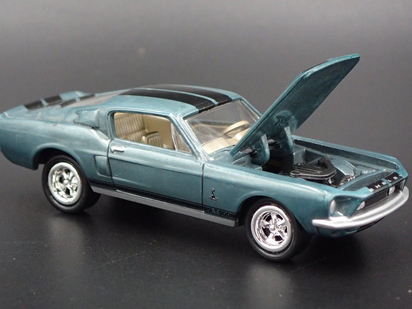 1968 68 FORD MUSTANG SHELBY GT500 FASTBACK RARE 1:64 SCALE DIECAST MODEL CAR