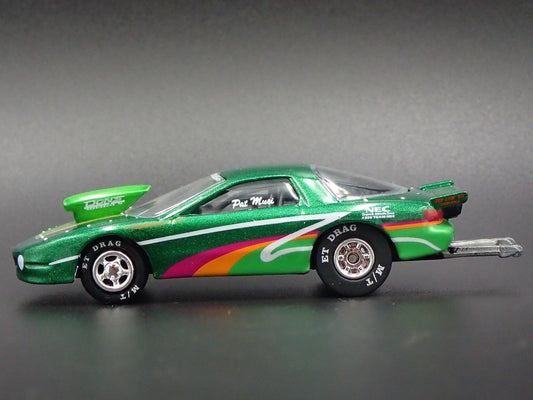 PAT MUSI OUTLAW STOCK FIREBIRD NHRA GREEN 1/64 SCALE DIORAMA DIECAST MODEL CAR
